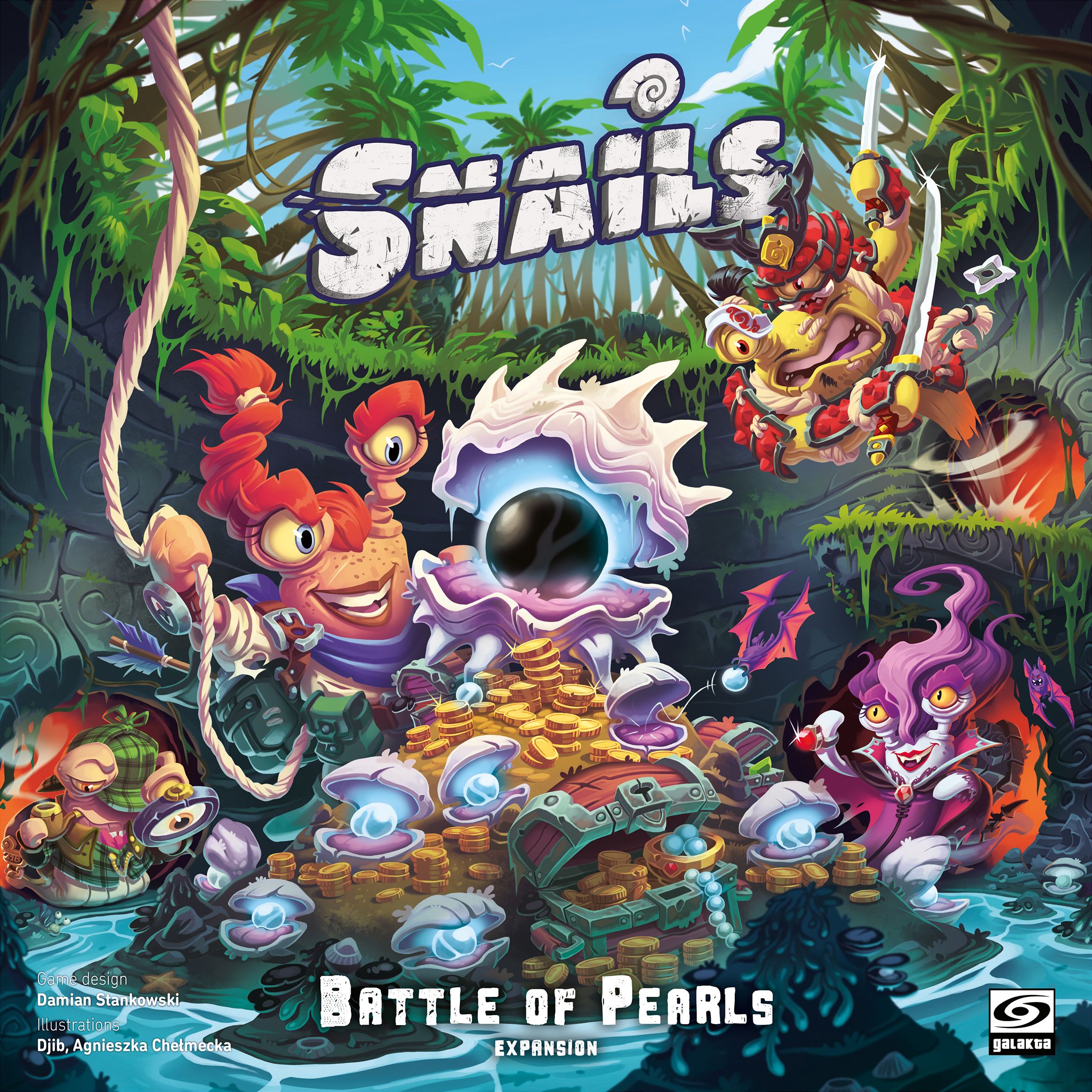 Snails: Battle for Pearls box art