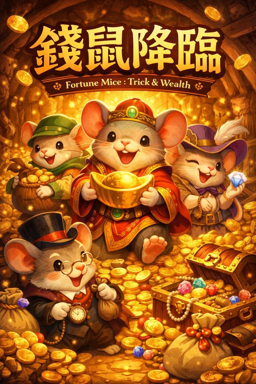 Fortune Mice: Trick & Wealth box art