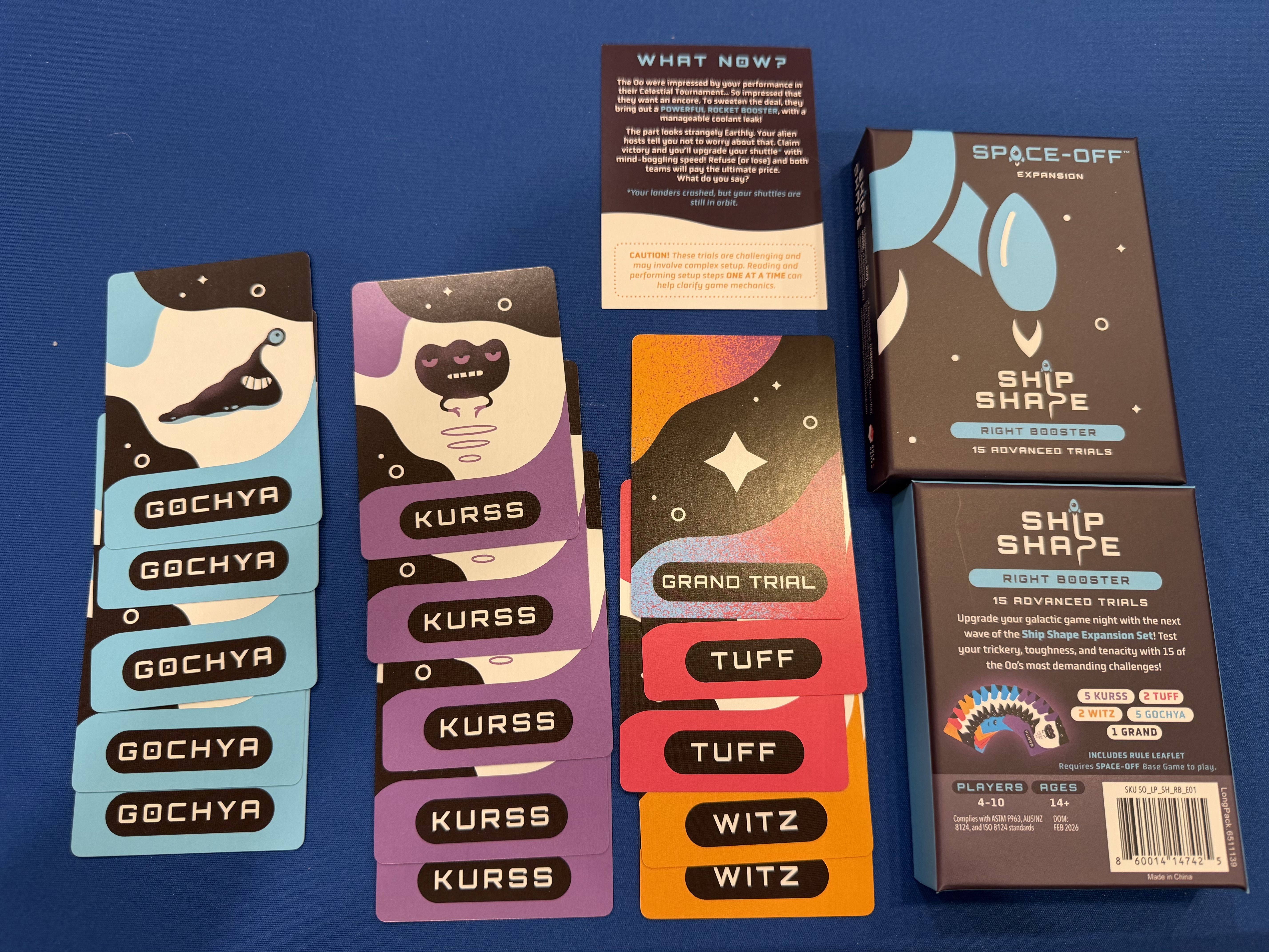 Space-Off: Ship Shape – Right Booster box art