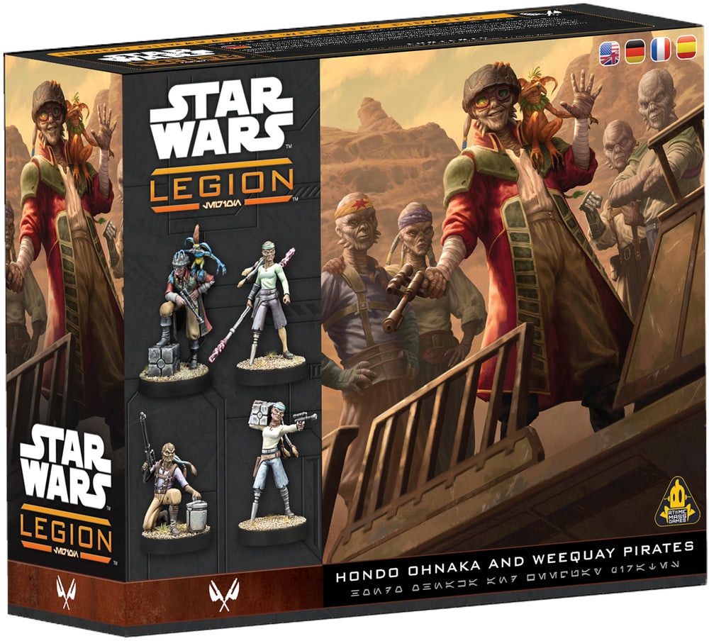 Star Wars: Legion – Hondo Ohnaka and Weequay Pirates doboz
