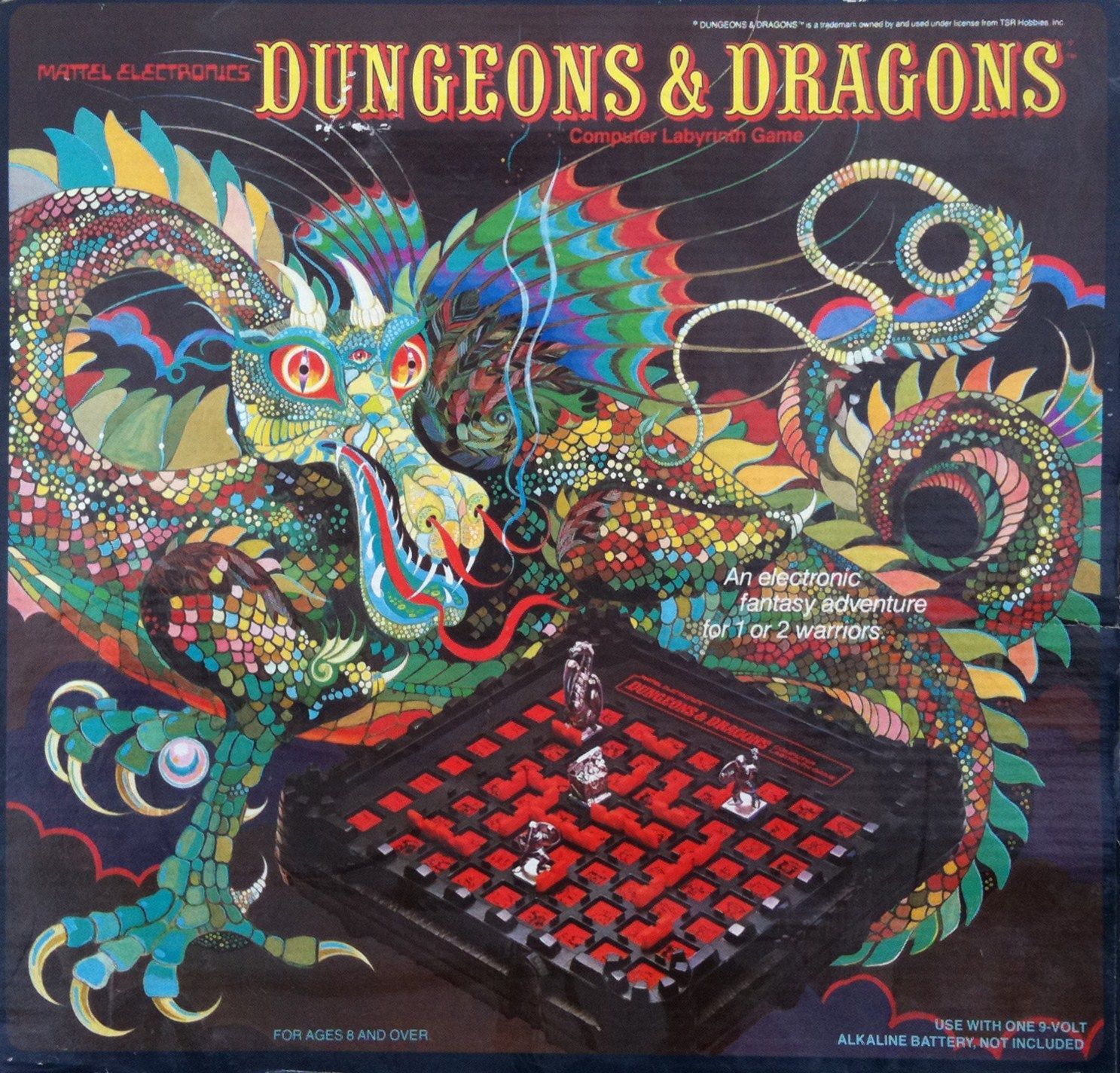 Dungeons & Dragons Computer Labyrinth Game doboz