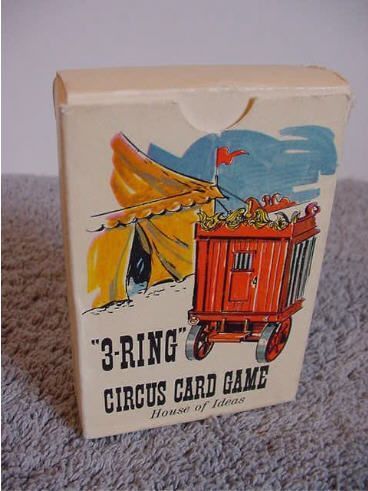 Coperta 3-Ring Circus Card Game
