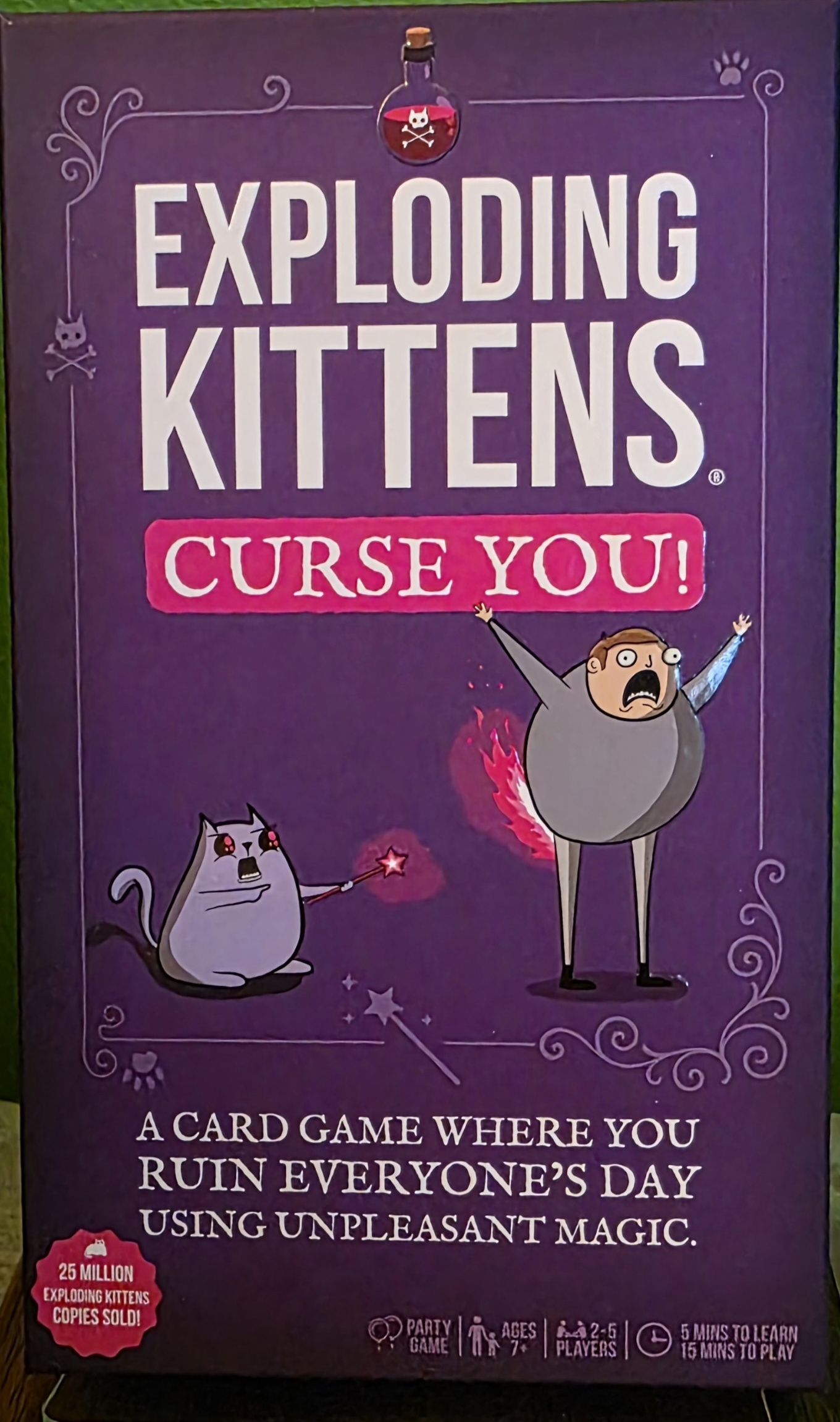 Coperta Exploding Kittens: Curse You!