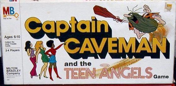 Captain Caveman and the Teen Angels Game doboz