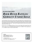 Panzer Grenadier: Roer River Battles – Germany Under Siege