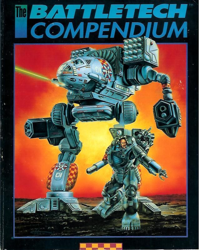 The BattleTech Compendium box art