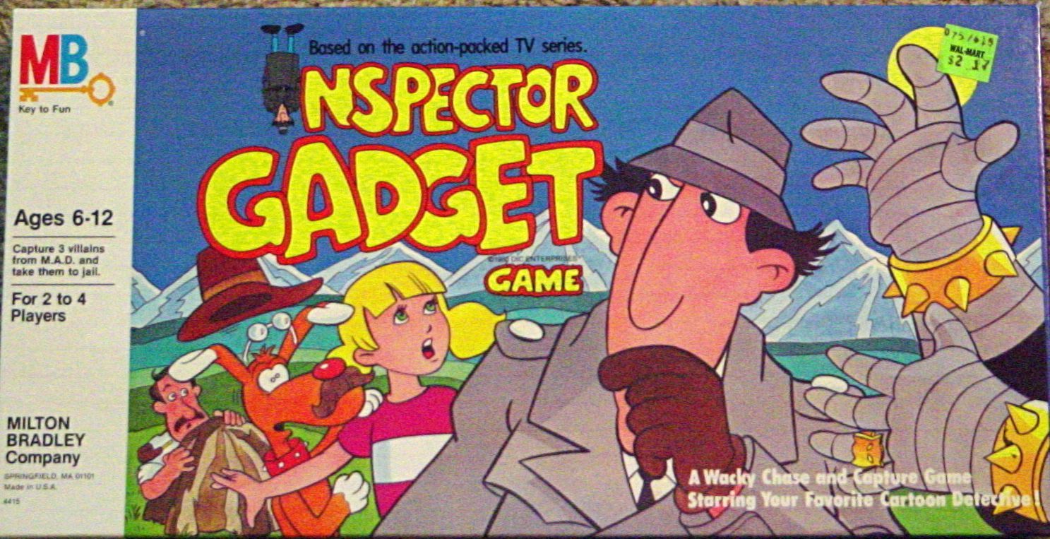 Inspector Gadget Game box art