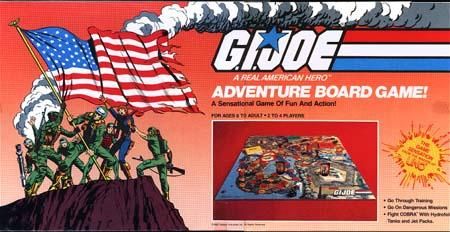 G.I. Joe Adventure Board Game box art