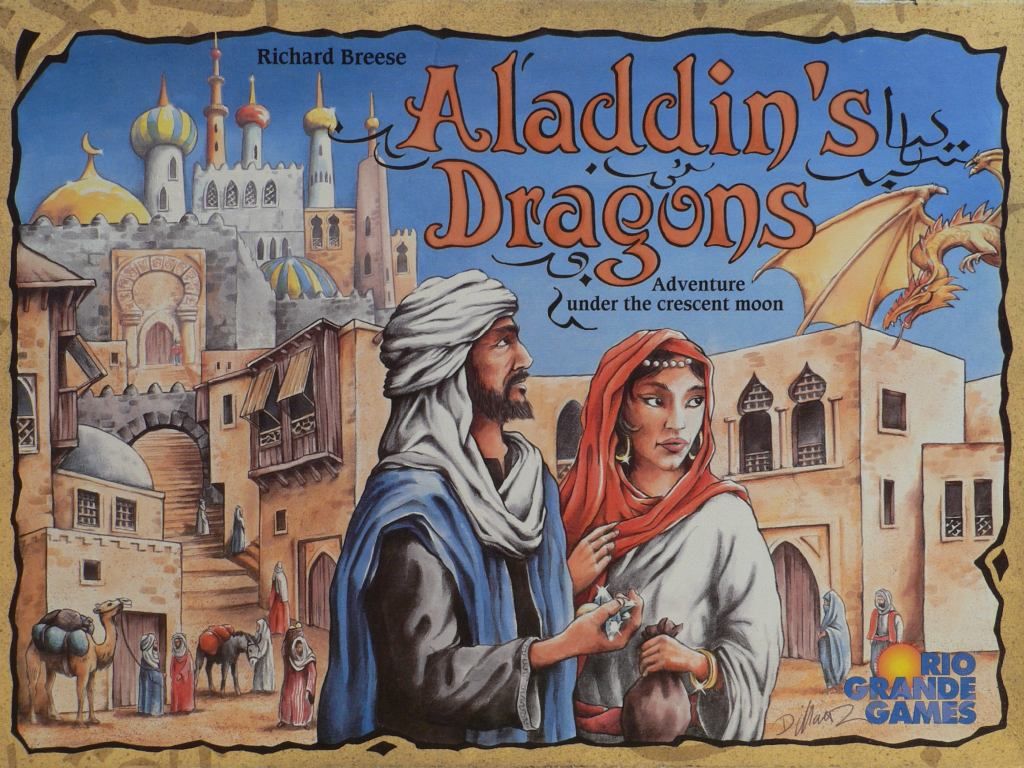 Aladdin's Dragons box art