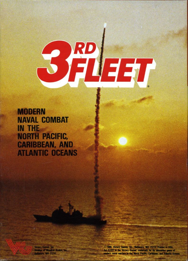 3rd Fleet: Modern Naval Combat in the North Pacific, Caribbean, and Atlantic Oceans box art