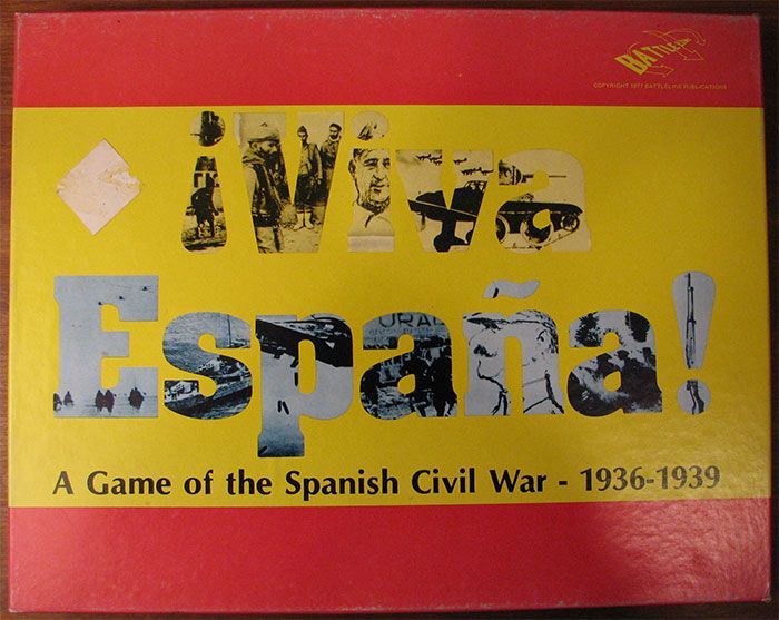 Viva España: A Game of the Spanish Civil War – 1936-1939 box art