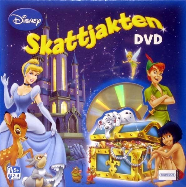 Disney Skattjakten DVD box art