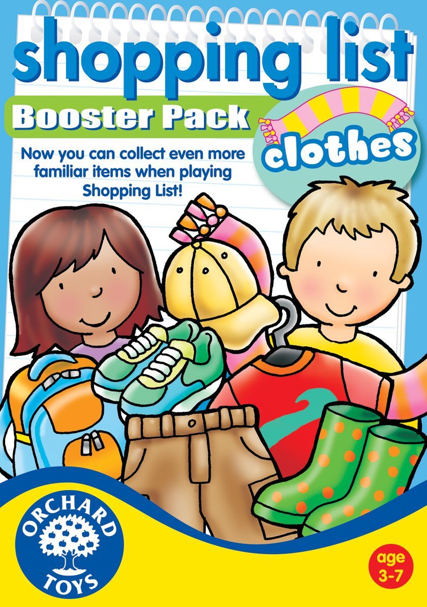 Shopping List Booster Pack: Clothes doboz