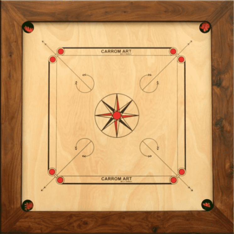 Carrom box art