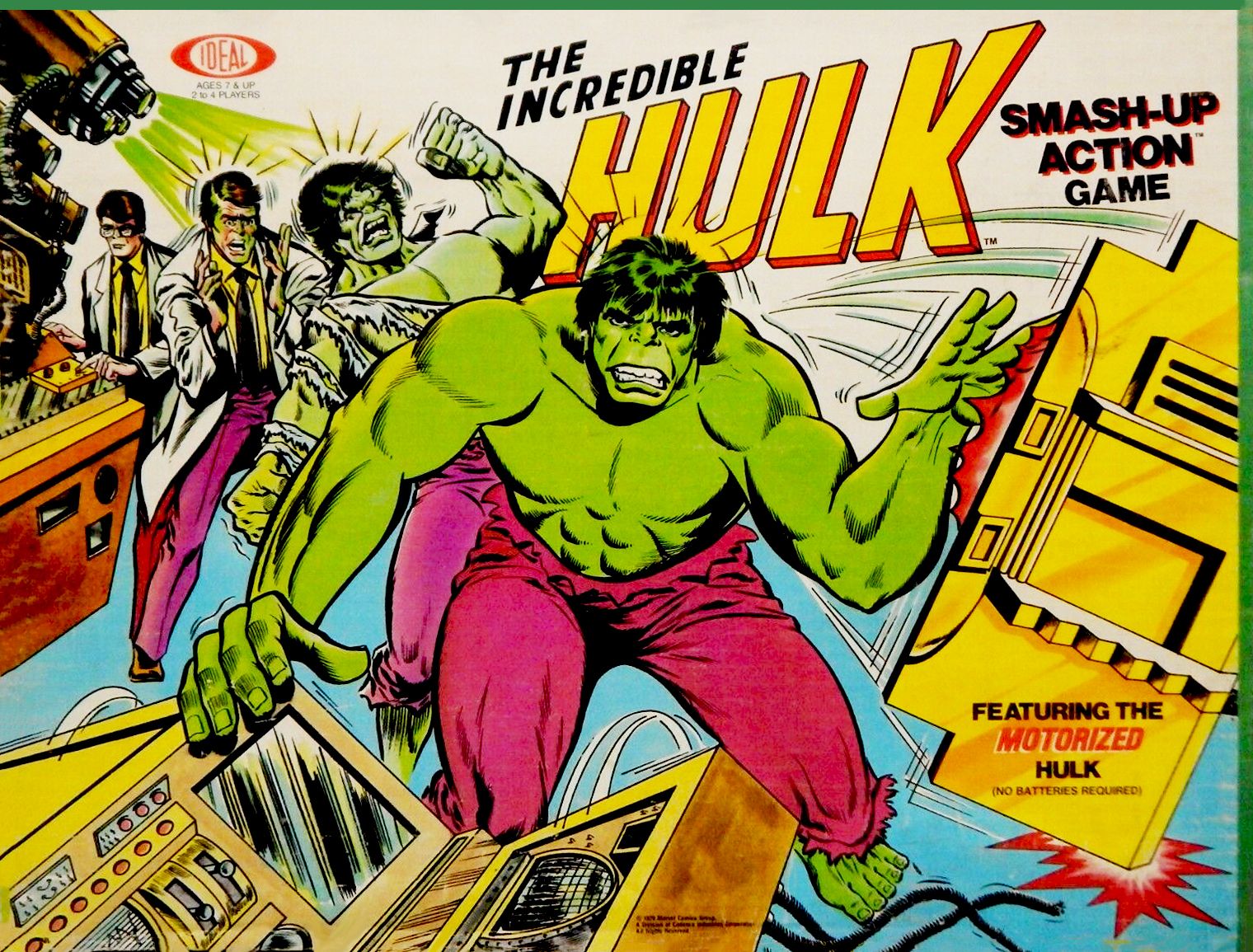 Incredible Hulk Smash-Up Action Game box art