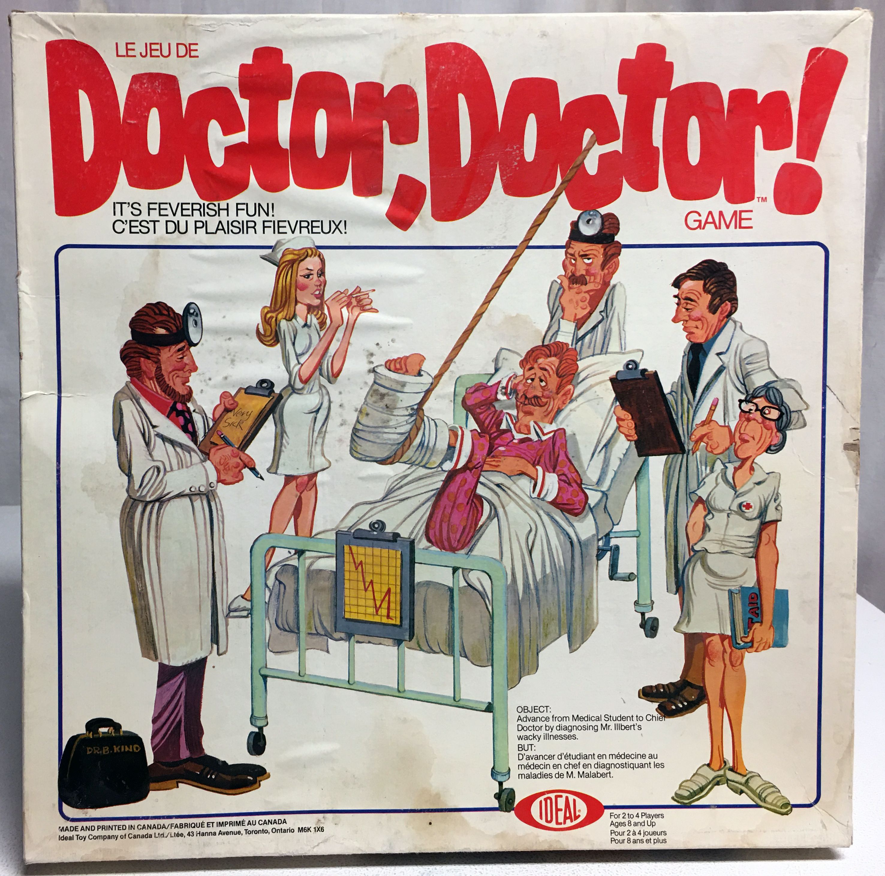Doctor, Doctor! box art