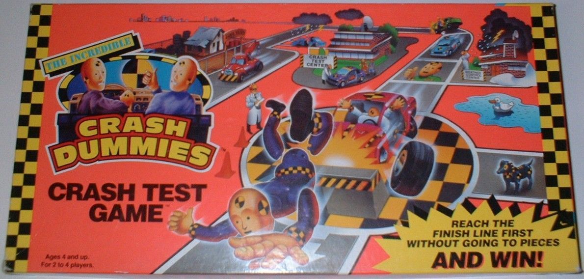The Incredible Crash Dummies Crash Test Game box art