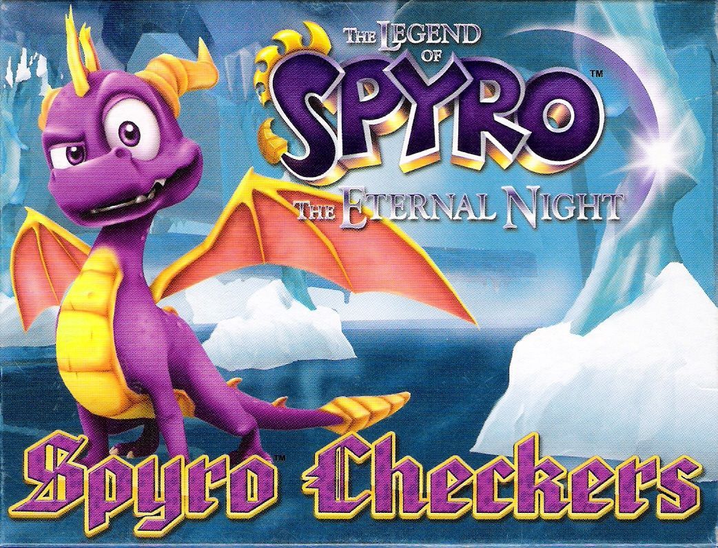 Spyro Checkers box art