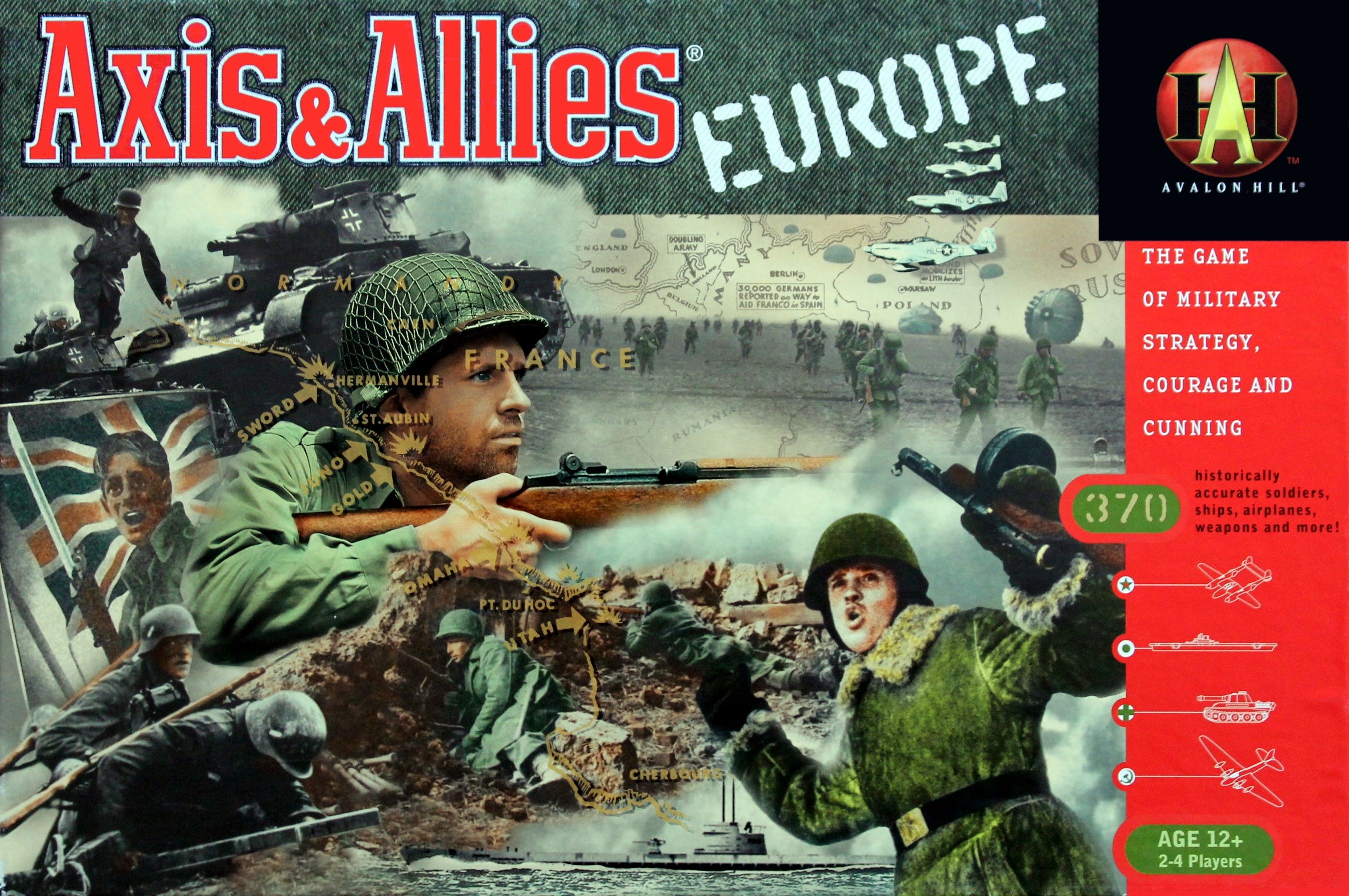 Axis & Allies: Europe box art