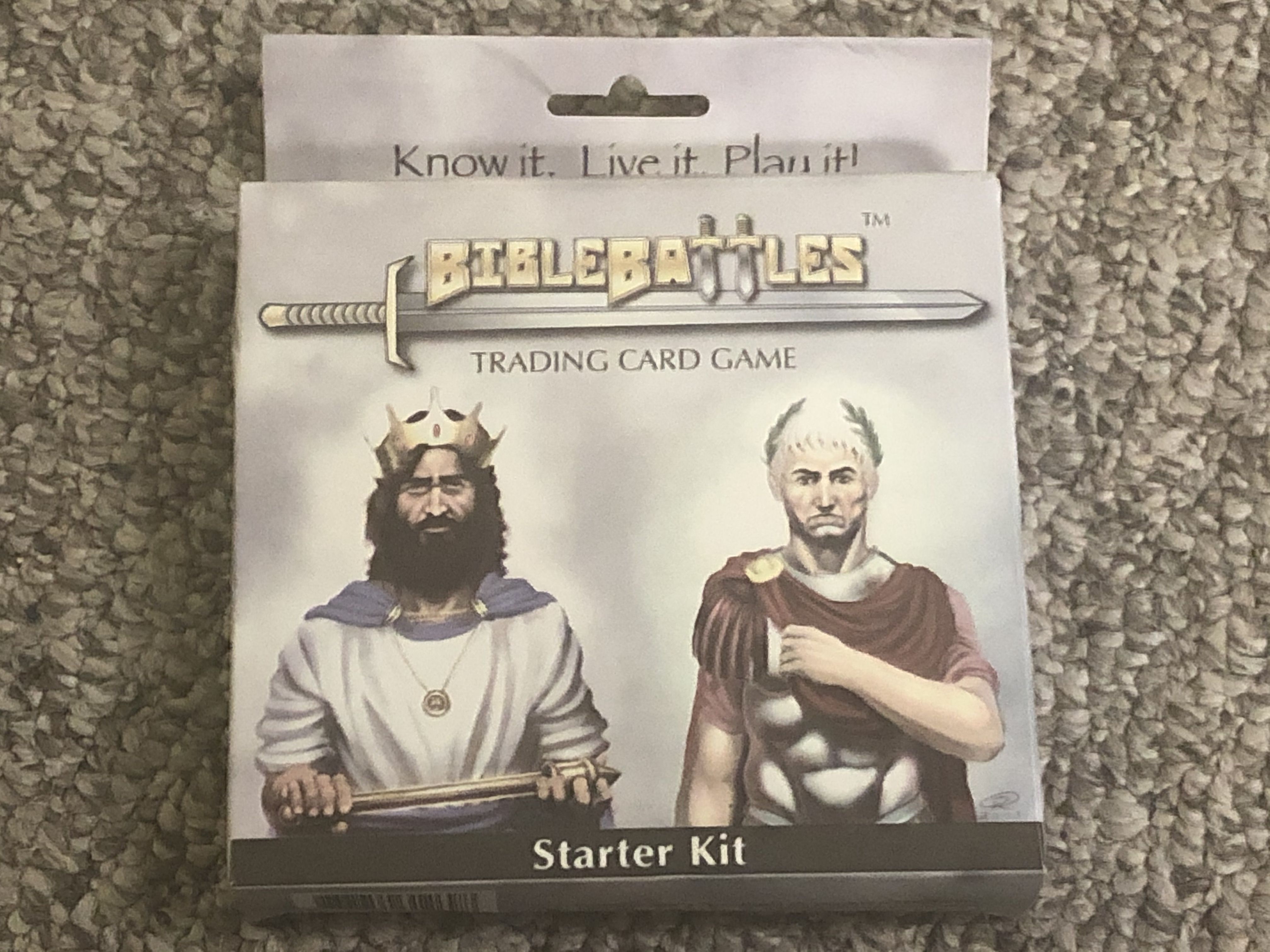 Bible Battles Trading Card Game box art