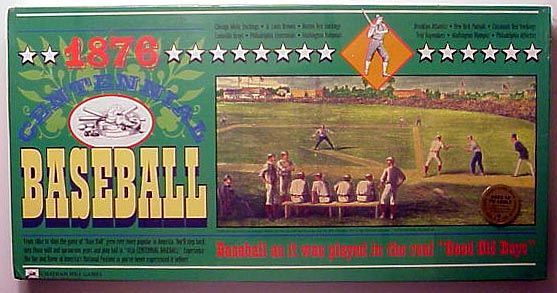 1876 Centennial Baseball box art