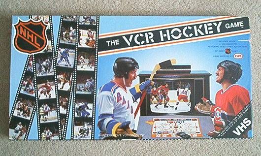 The VCR Hockey Game box art