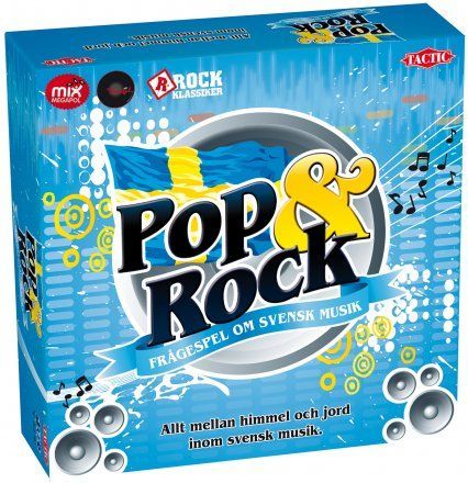 Pop & Rock: Frågespel om svensk musik box art