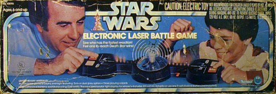 Star Wars Electronic Laser Battle Game box art