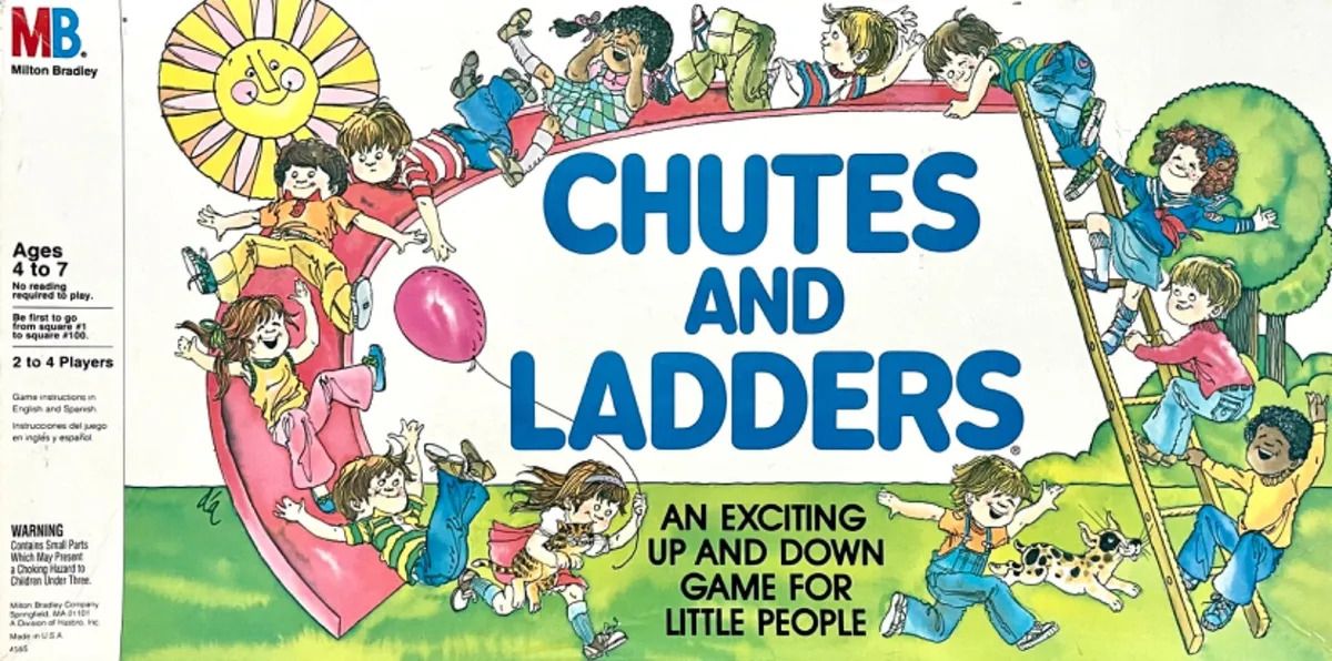 Chutes and Ladders doboz