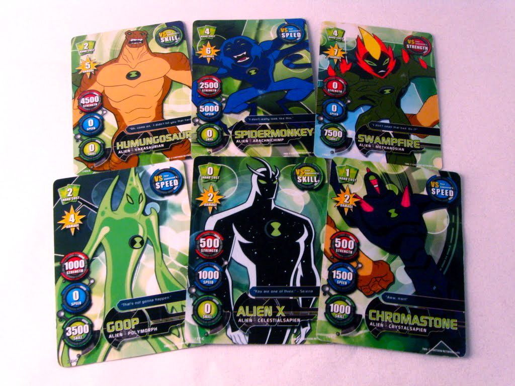 Coperta Ben 10 Alien Force Trading Card Game