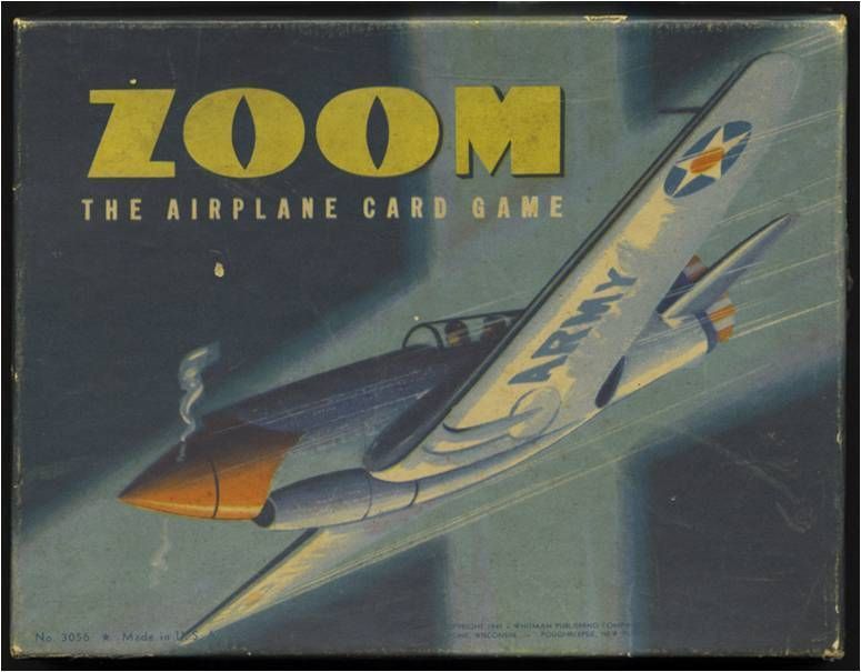 Zoom The Airplane Card Game doboz