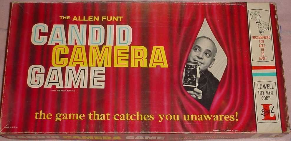 Candid Camera Game box art