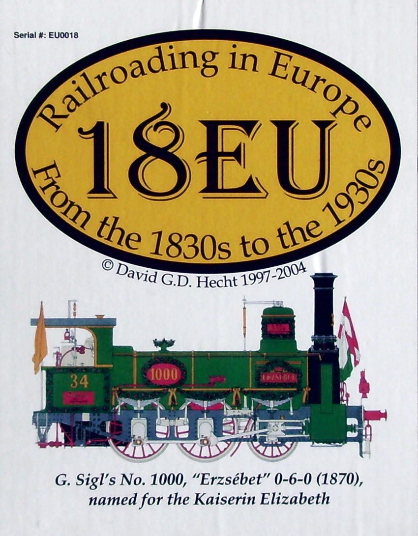 18EU: Railroading in Europe From the 1830s to the 1930s box art
