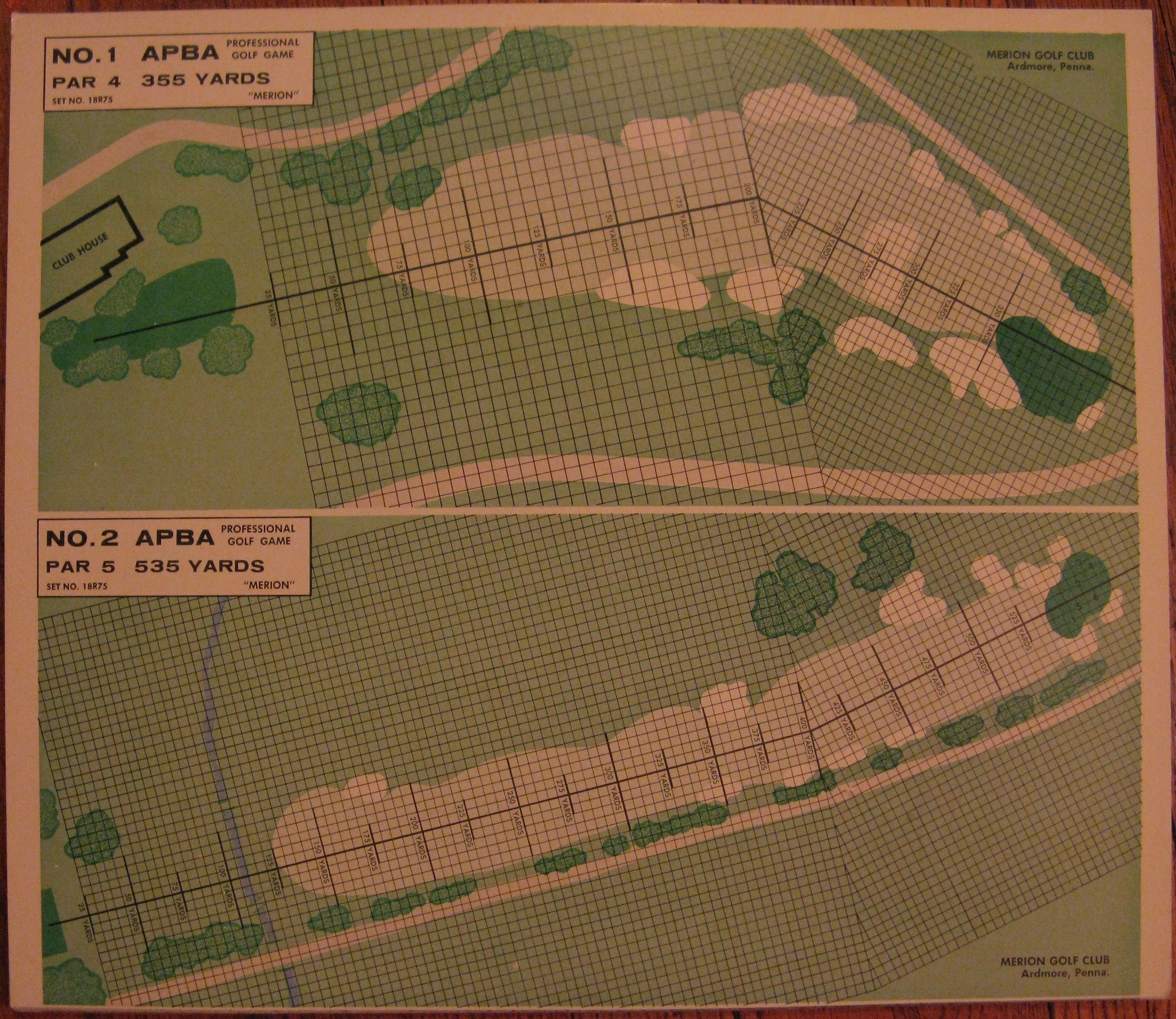 Coperta APBA Professional Golf: Merion