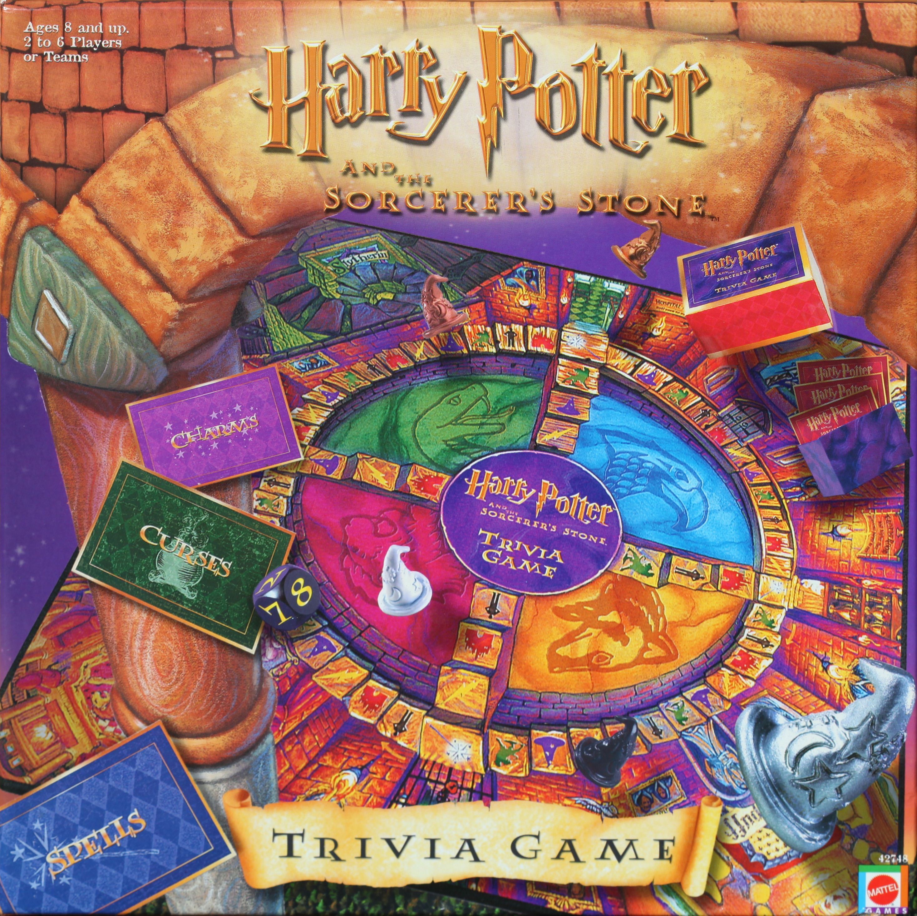 Harry Potter and the Sorcerer's Stone: Trivia Game box art