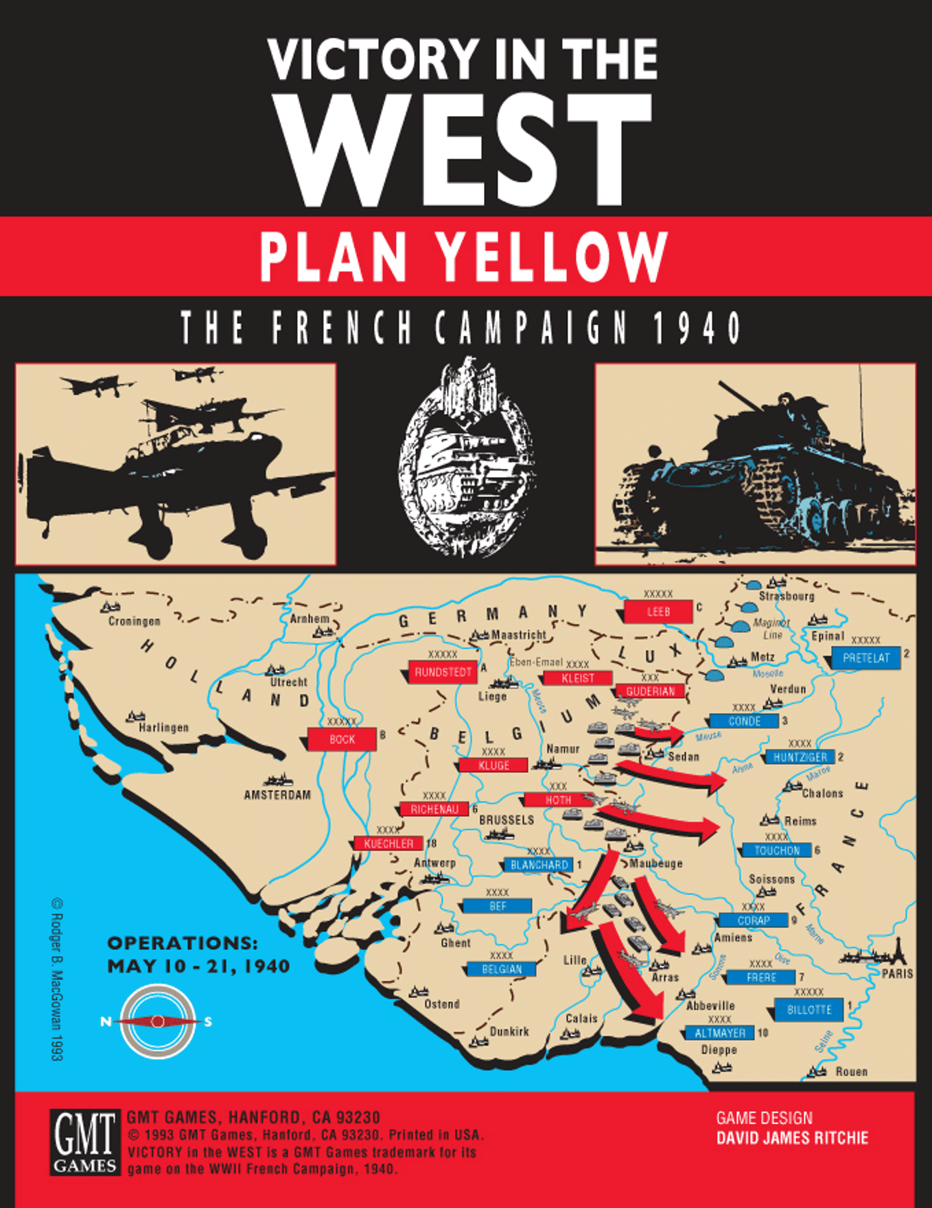 Victory in the West: Plan Yellow, The French Campaign 1940 doboz
