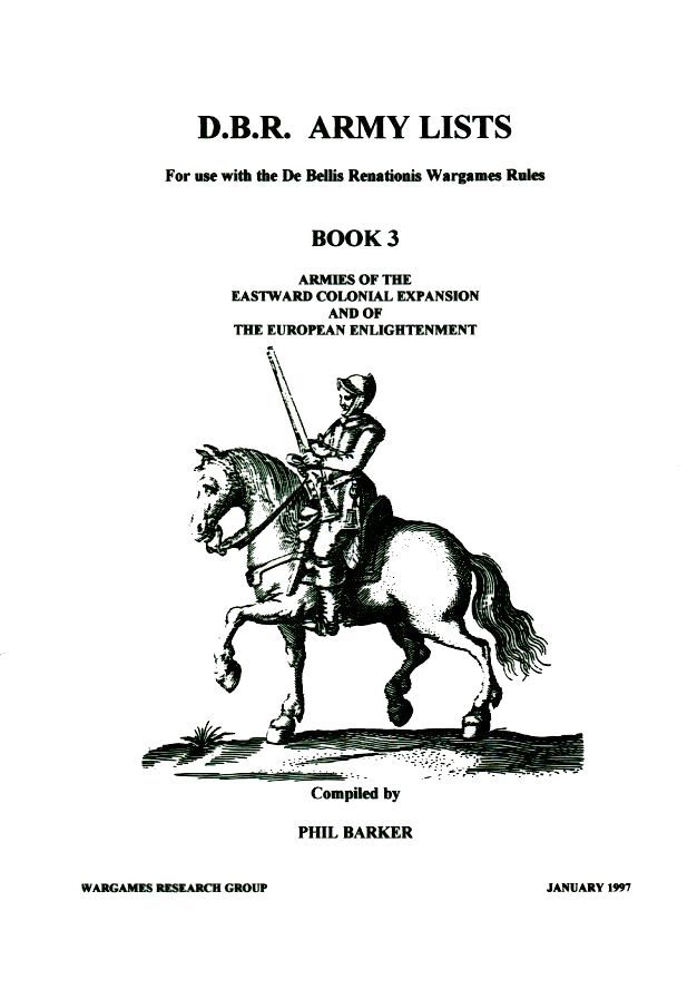DBR Army Lists Book 3 doboz