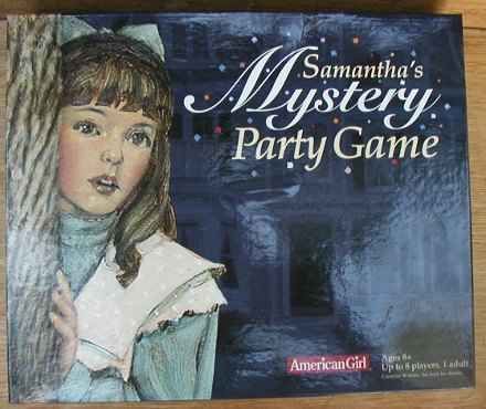 Samantha's Mystery Party Game box art