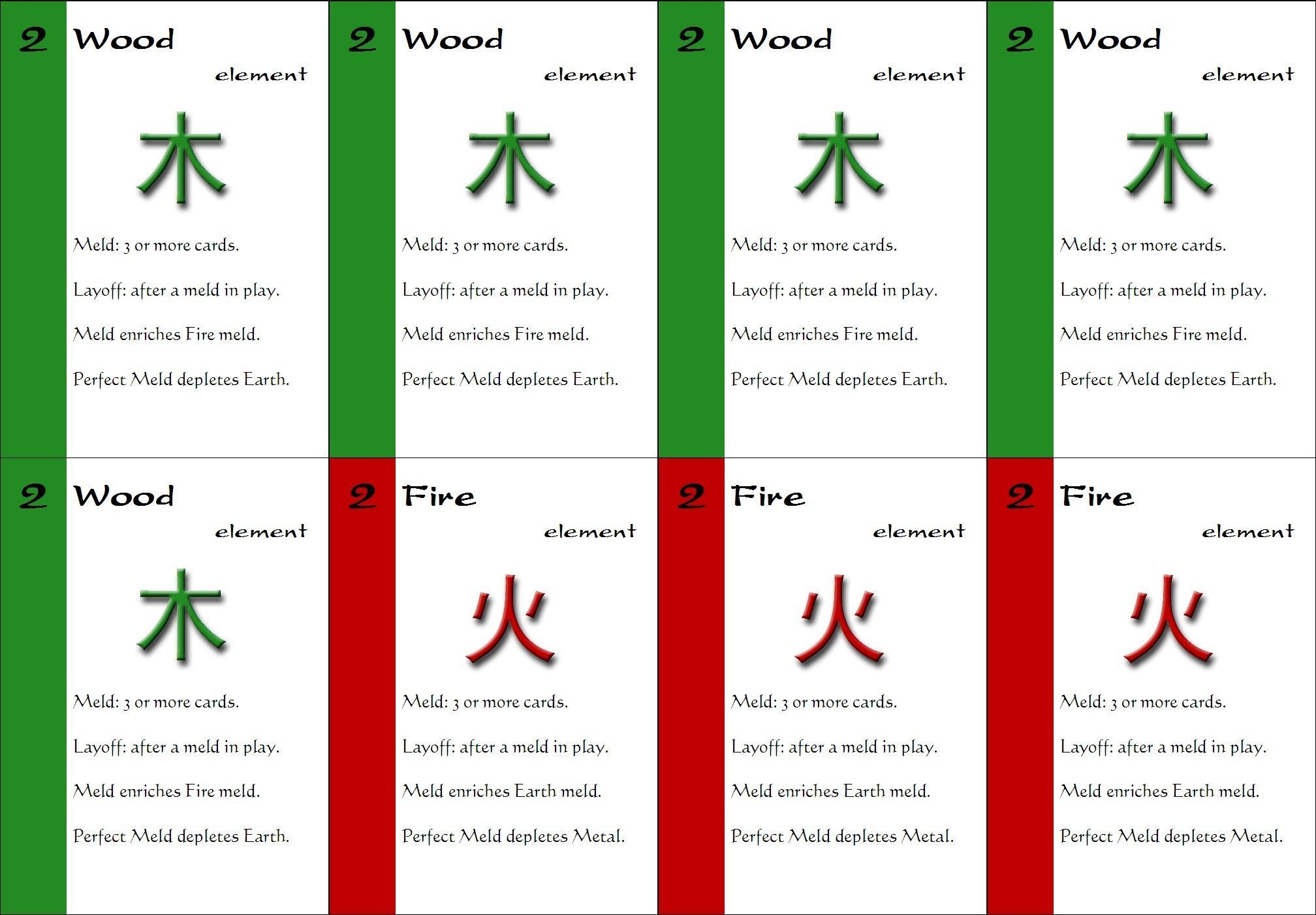 Wu Xing Rummy box art