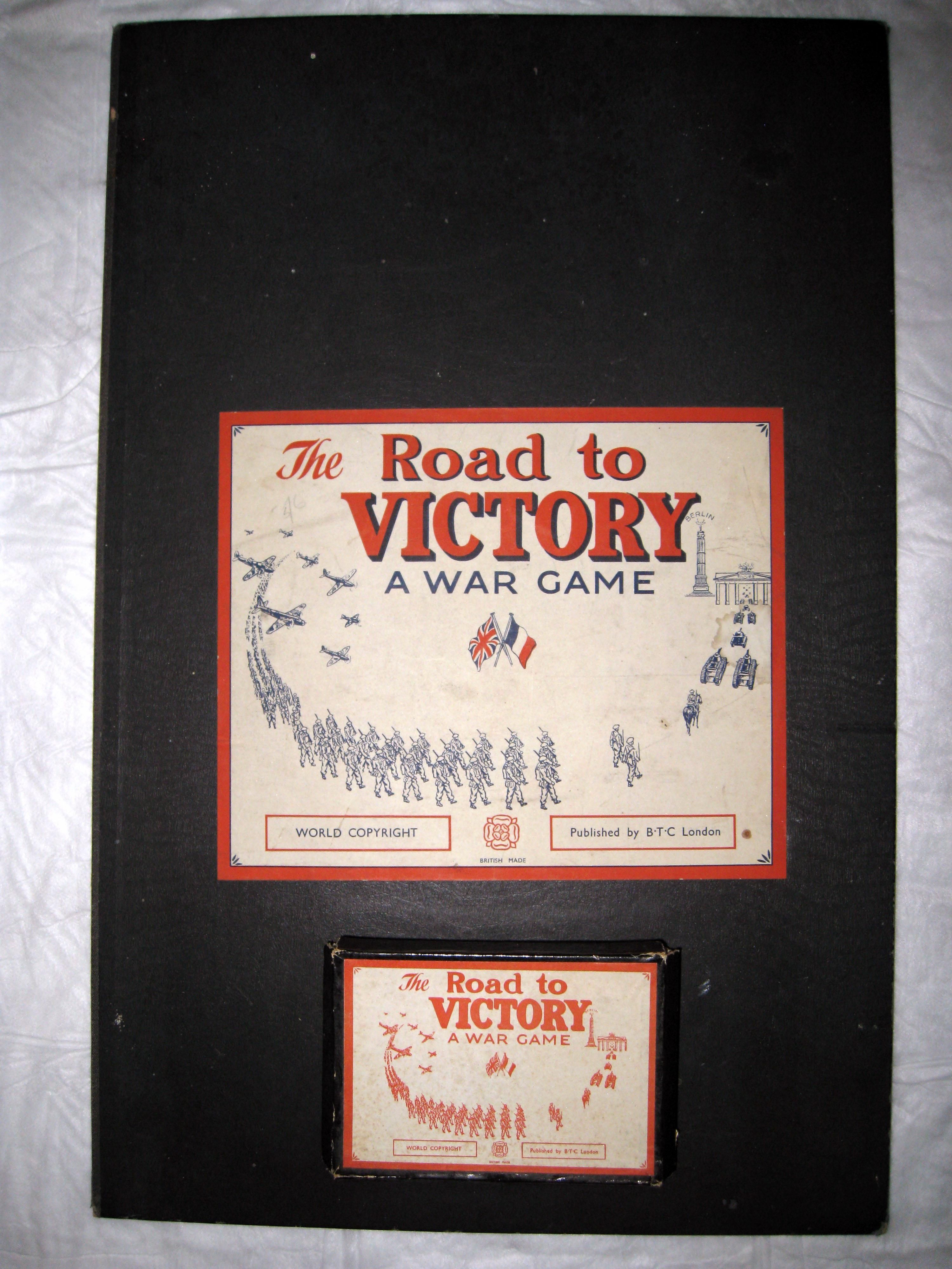 The Road to Victory: A War Game box art