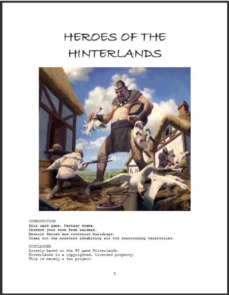 Heroes of The Hinterlands doboz