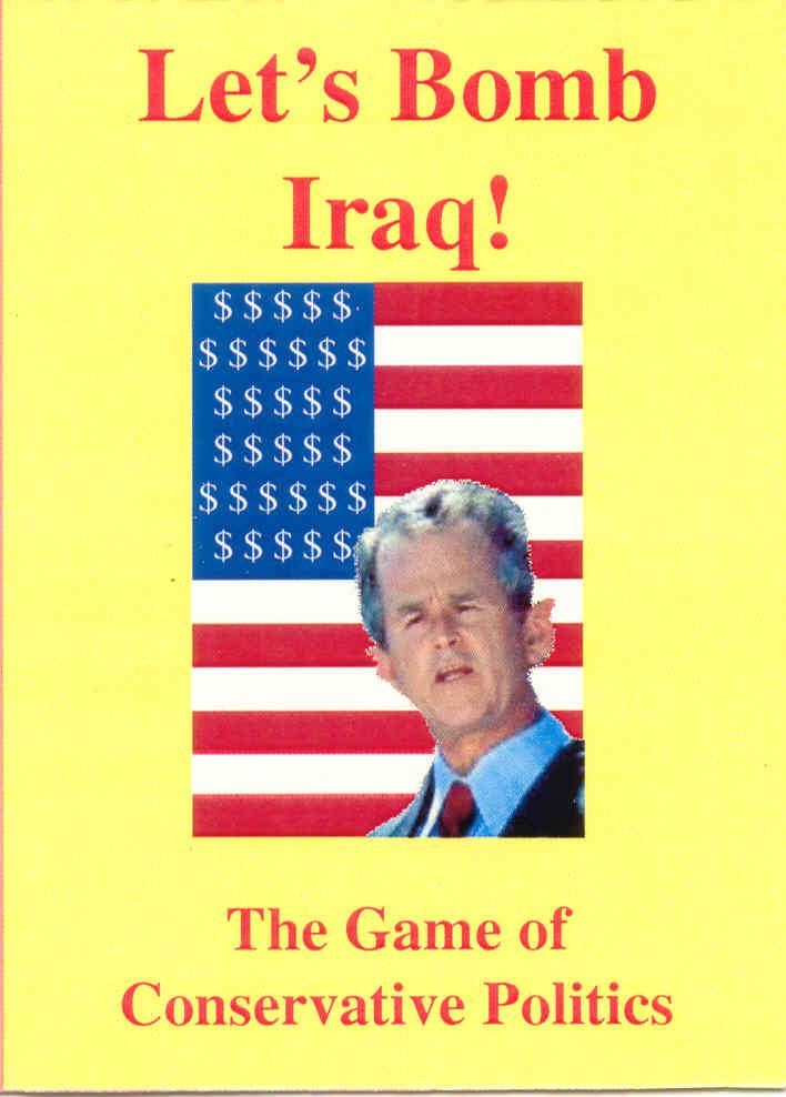 Let's Bomb Iraq box art