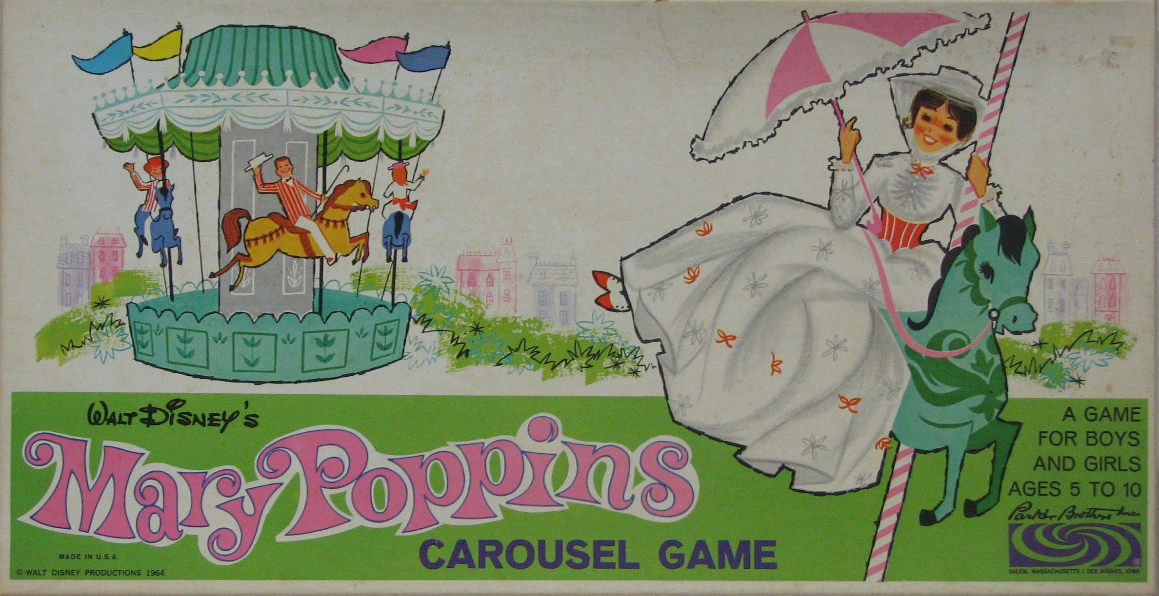 Mary Poppins Carousel Game doboz