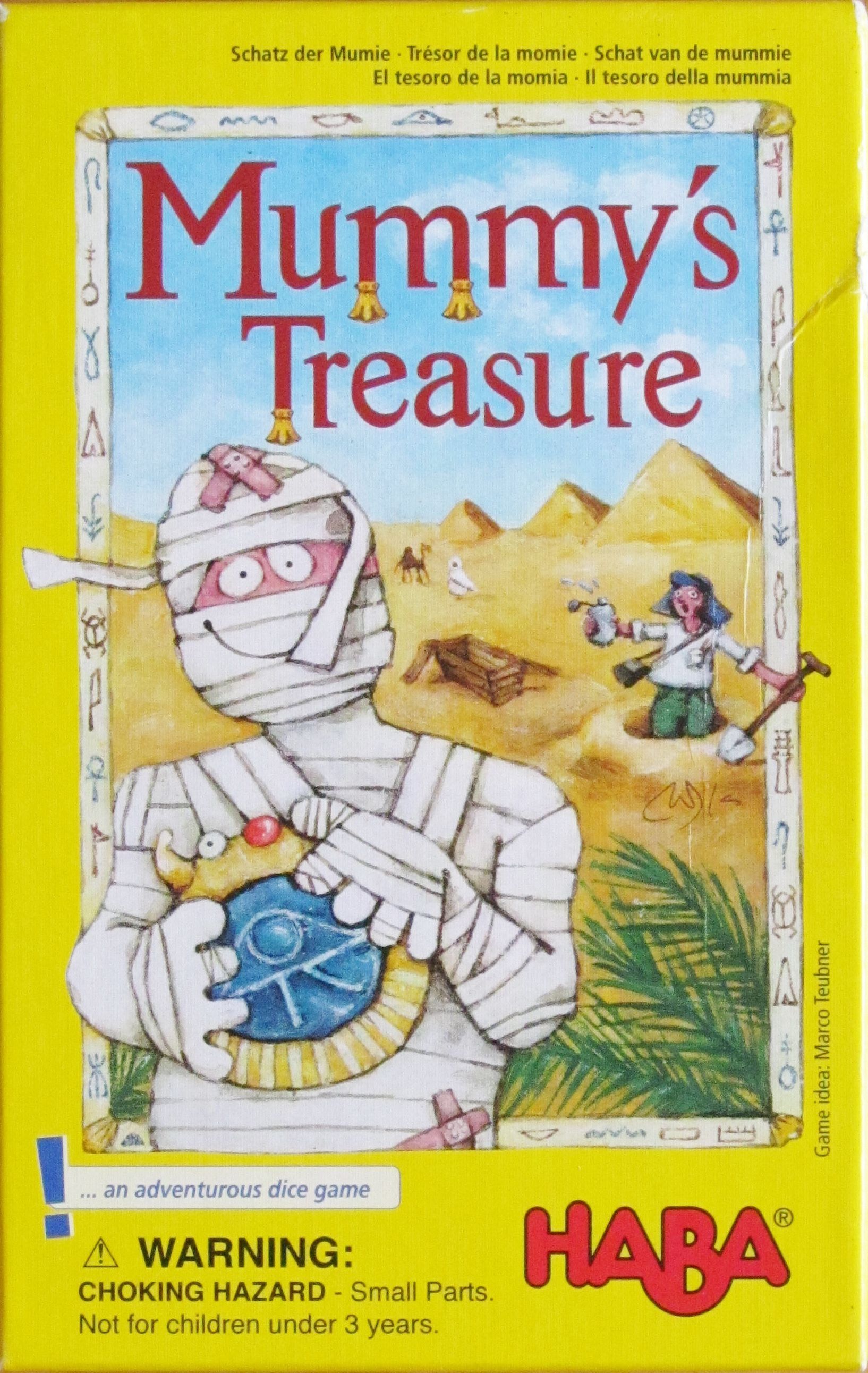 Mummy's Treasure box art