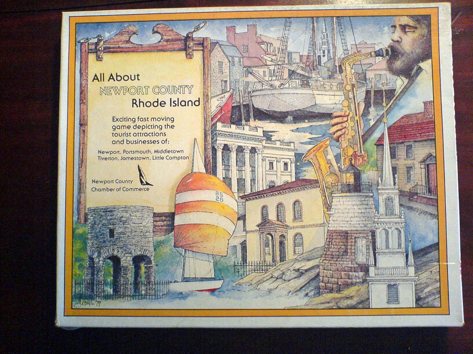 All About Newport County, Rhode Island box art