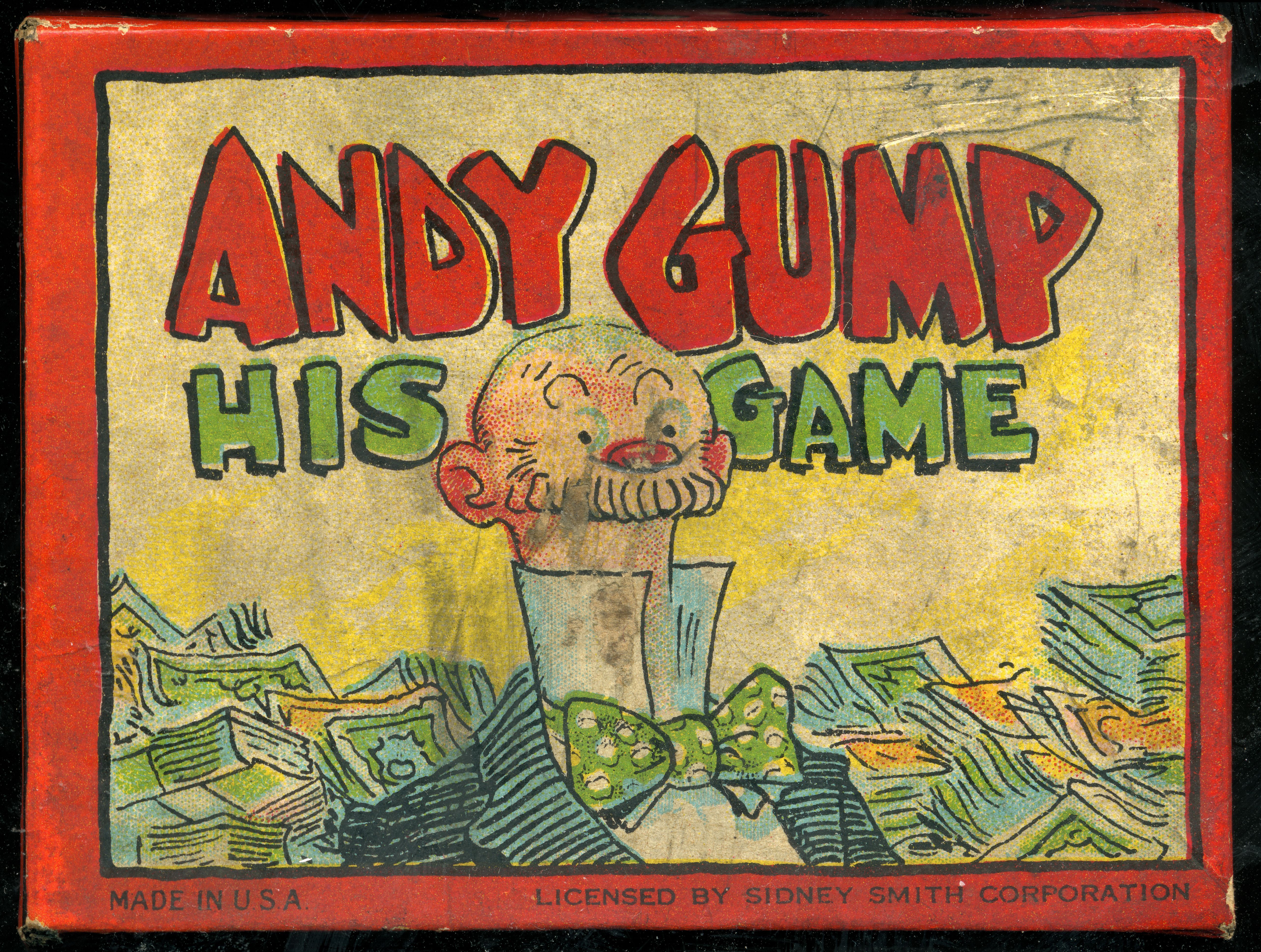 Andy Gump and His Game box art