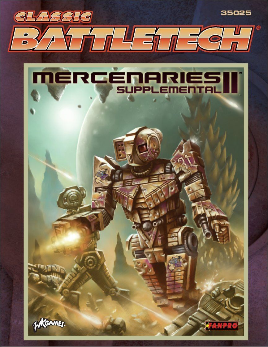 Classic BattleTech: Mercenaries Supplemental II box art