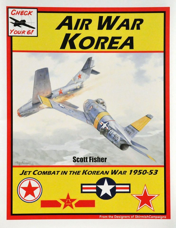 Check Your 6! Air War Korea box art