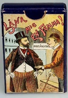 Låna mig en femma! box art