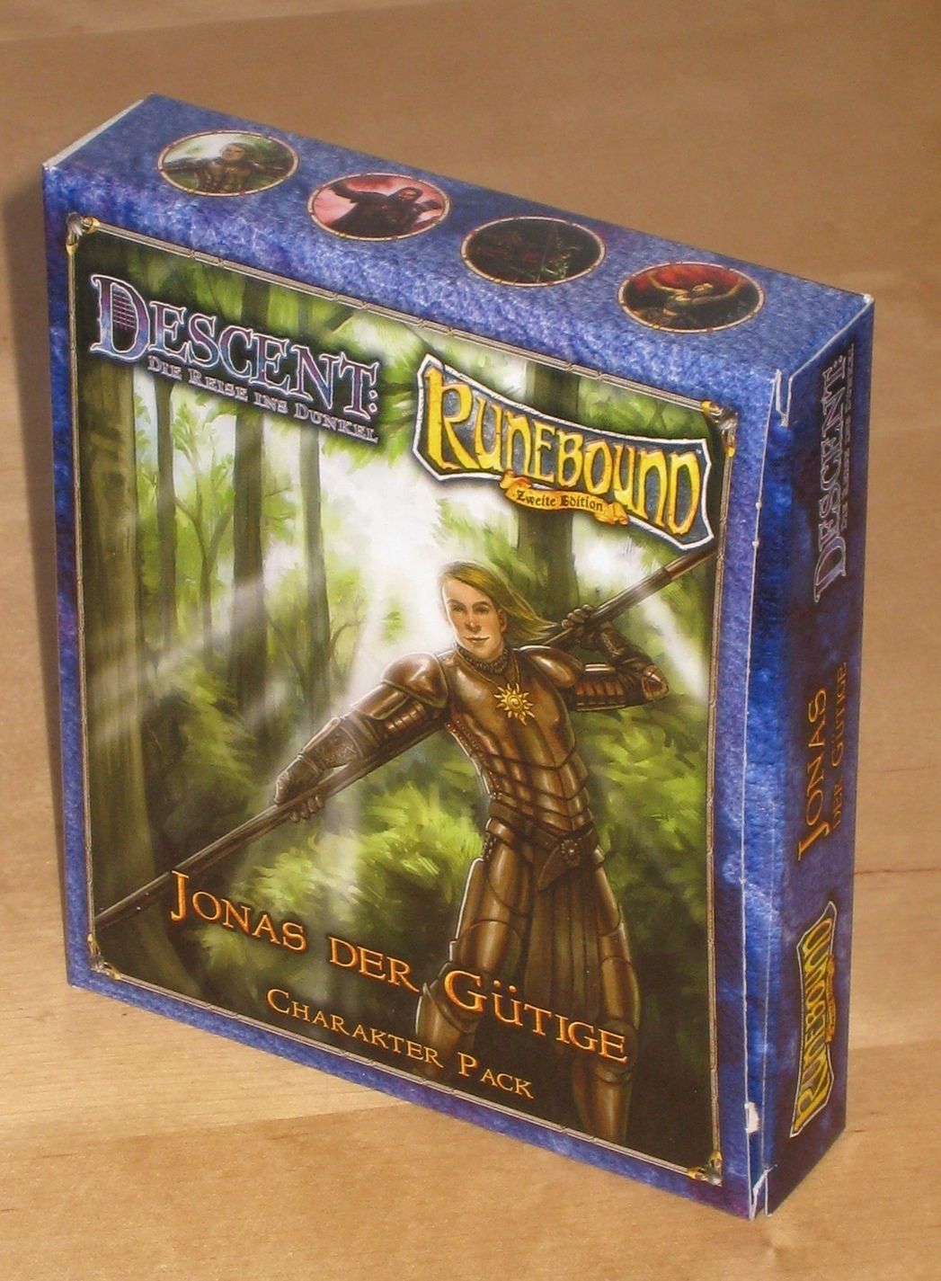 Coperta Descent / Runebound / Runewars Figure: Jonas the Kind